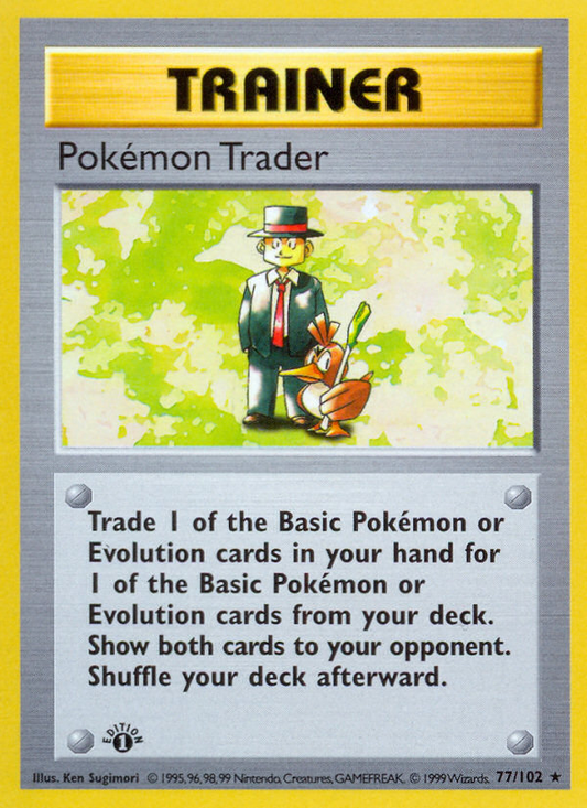 Pokémon Trader - 077/102 - Base