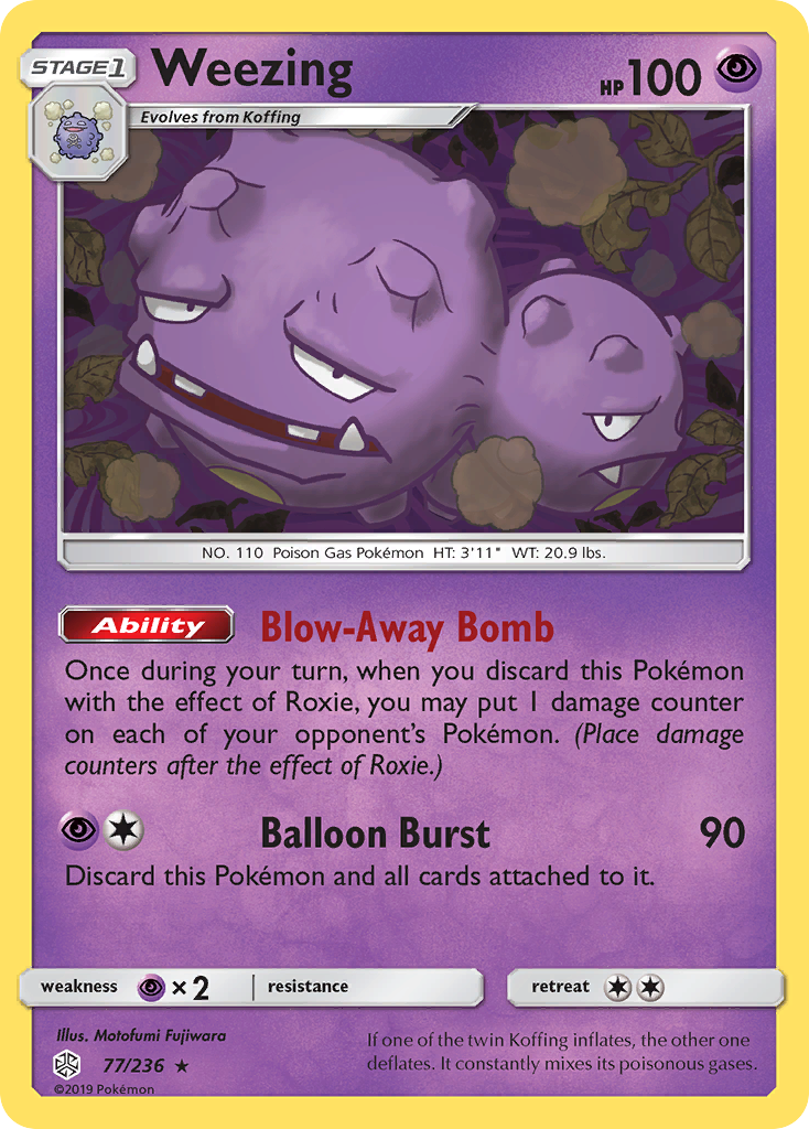 Weezing - 077/236 - Cosmic Eclipse