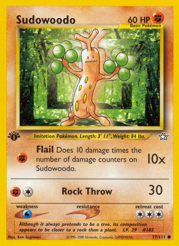 Sudowoodo - 077/111 - Neo Genesis