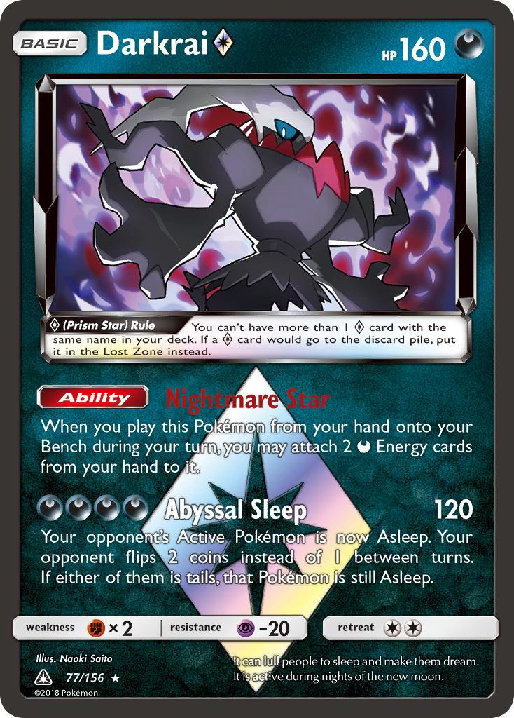 Darkrai ? - 077/156 - Ultra Prism