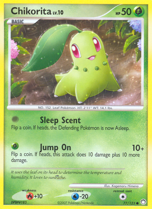 Chikorita - 077/123 - Mysterious Treasures