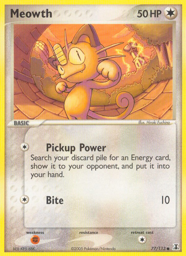 Meowth - 077/113 - Delta Species