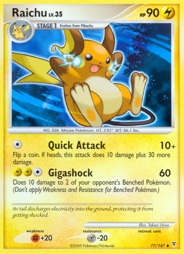 Raichu - 077/147 - Supreme Victors