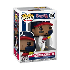 MLB Braves Ronald Acuna Jr. Funko Pop! Vinyl Figure #114