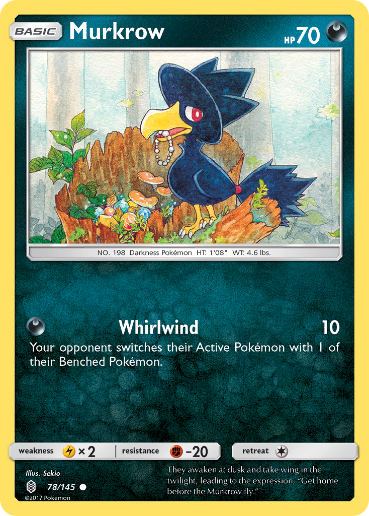 Murkrow - 078/145 - Guardians Rising