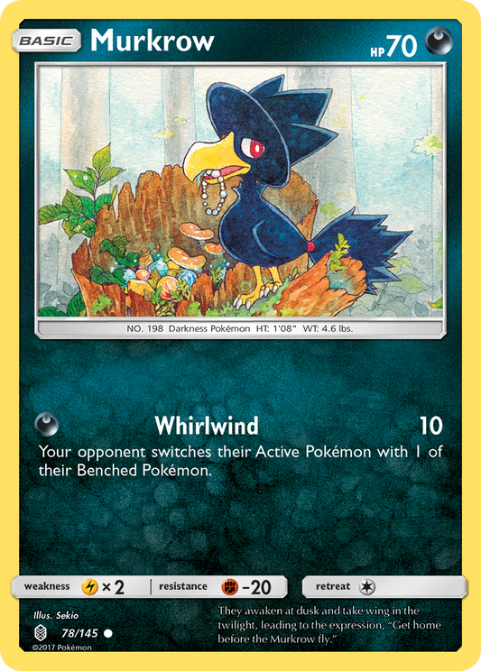 Murkrow - 078/145 - Guardians Rising