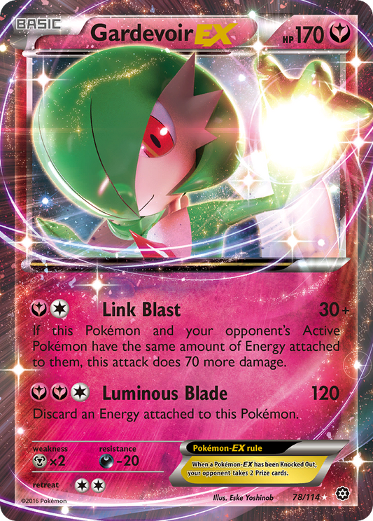 Gardevoir-EX - 078/114 - Steam Siege