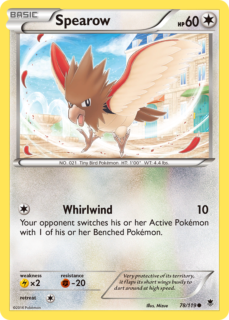 Spearow - 078/119 - Phantom Forces