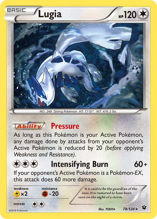 Lugia - 078/124 - Fates Collide