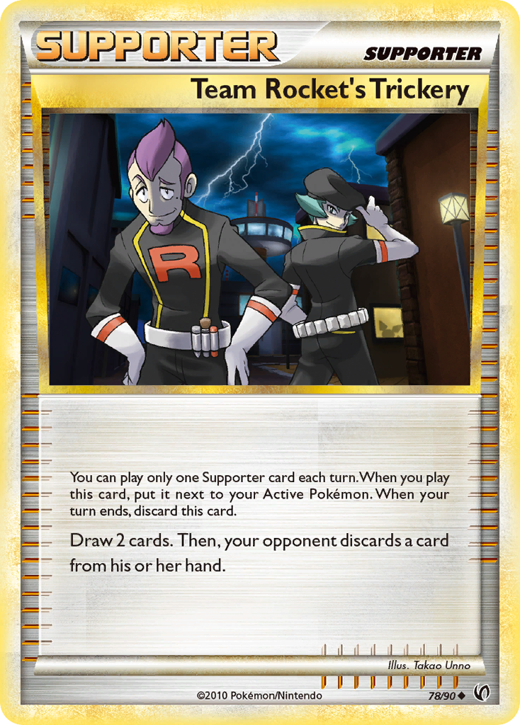 Team Rocket's Trickery - 78/90 - HS—Undaunted