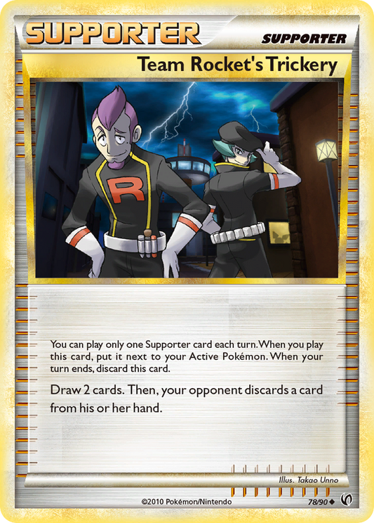 Team Rocket's Trickery - 78/90 - HS—Undaunted