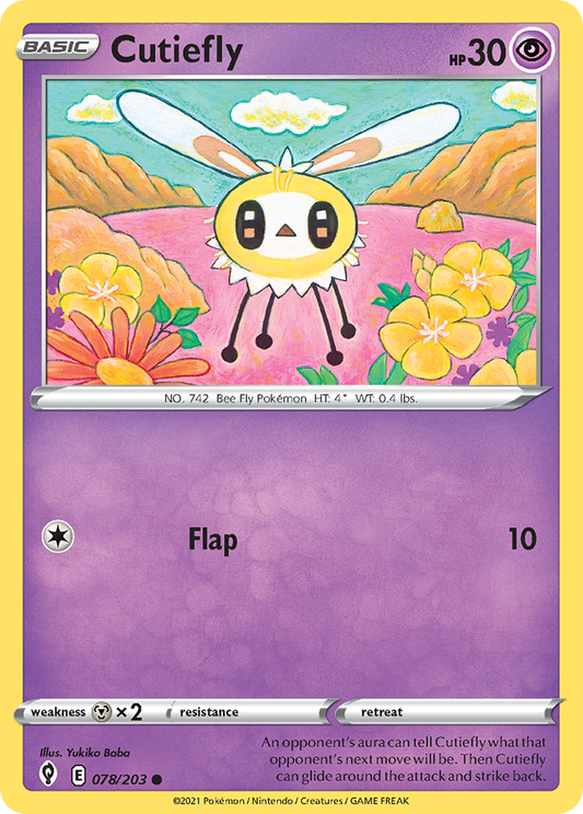 Cutiefly - 078/203 - Evolving Skies