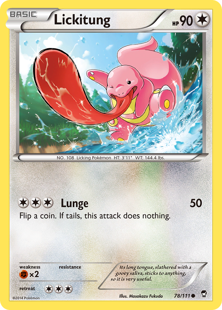 Lickitung - 078/111 - Furious Fists