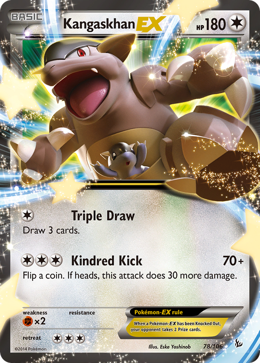 Kangaskhan-EX - 078/106 - Flashfire