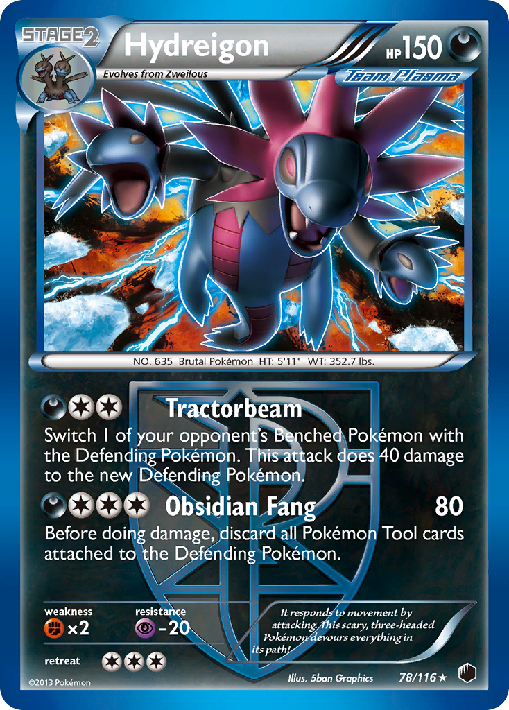 Hydreigon - 078/116 - Plasma Freeze