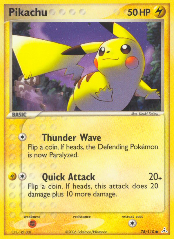 Pikachu - 078/110 - Holon Phantoms