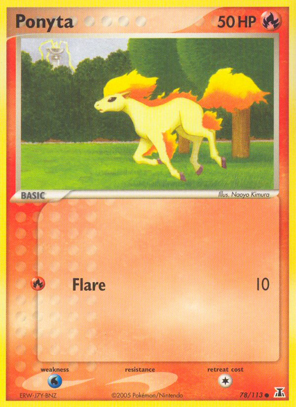 Ponyta - 078/113 - Delta Species