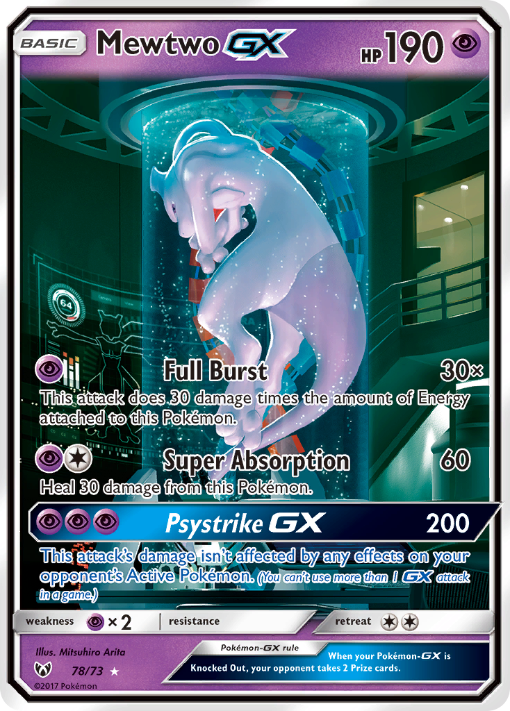 Mewtwo-GX - 78/73 - Shining Legends