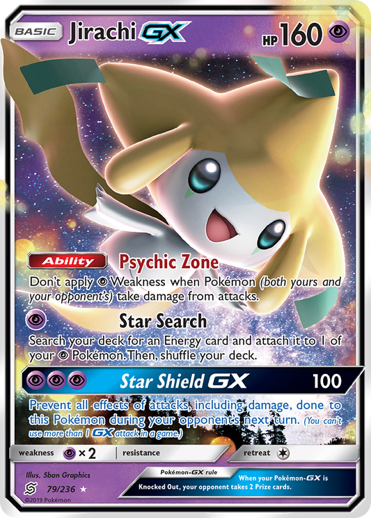 Jirachi-GX - 079/236 - Unified Minds