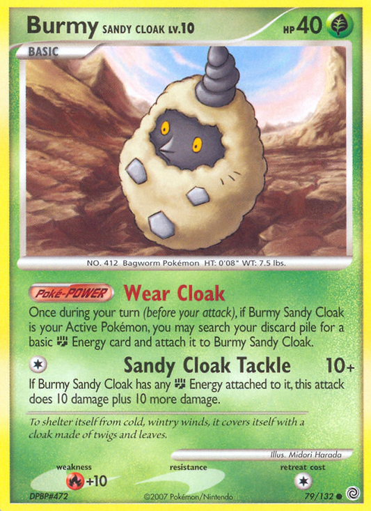 Burmy Sandy Cloak - 079/132 - Secret Wonders