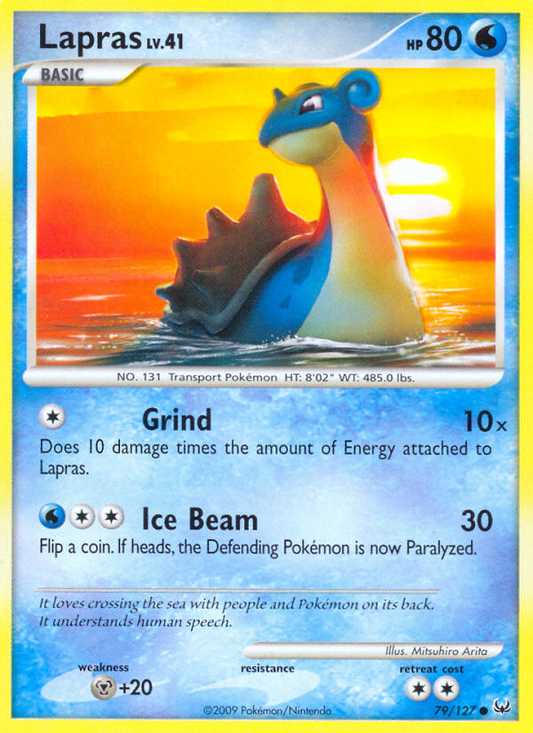 Lapras - 079/127 - Platinum