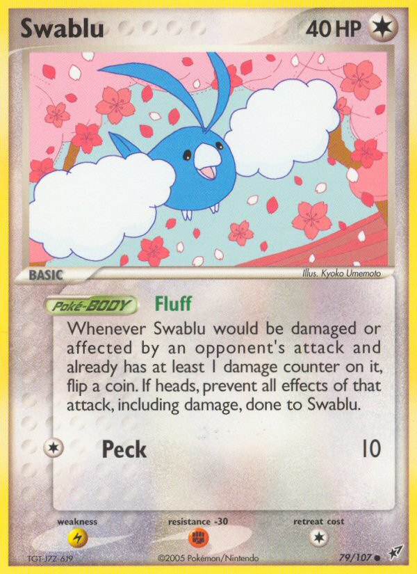 Swablu - 079/107 - Deoxys