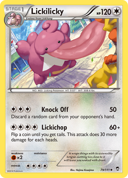 Lickilicky - 079/111 - Furious Fists