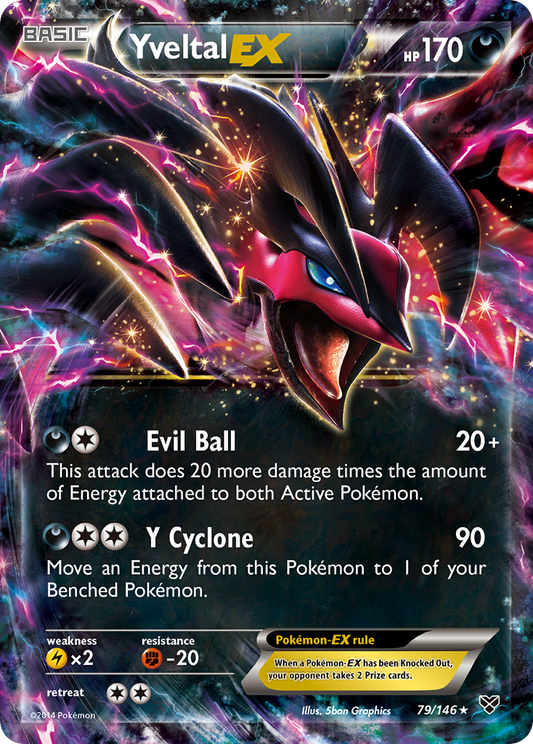 Yveltal-EX - 079/146 - XY