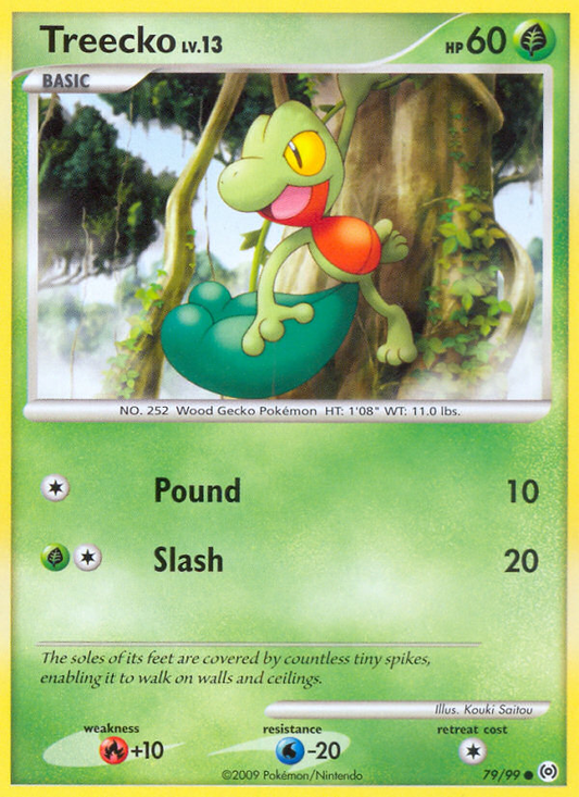 Treecko - 79/99 - Arceus