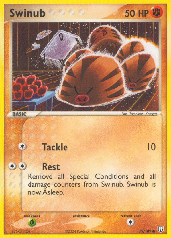 Swinub - 079/109 - Team Rocket Returns