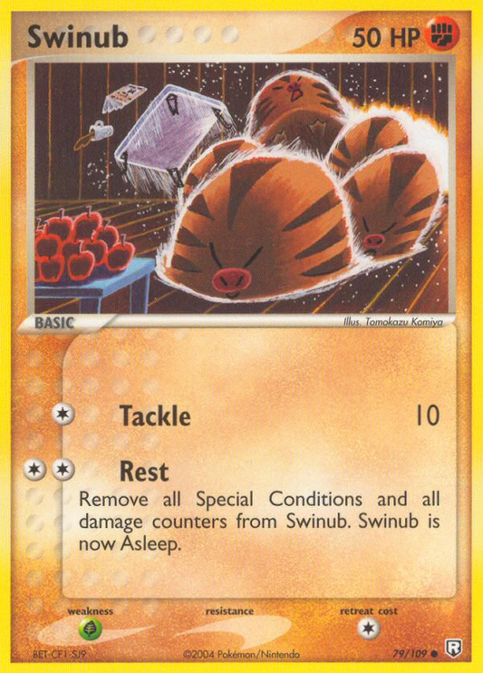 Swinub - 079/109 - Team Rocket Returns