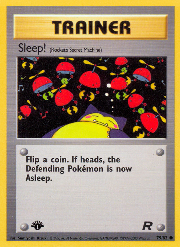 Sleep! - 79/82 - Team Rocket