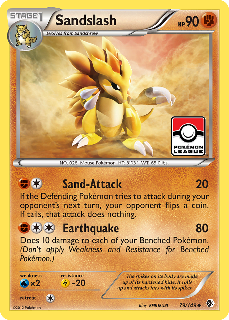 Sandslash - 079/149 - Boundaries Crossed