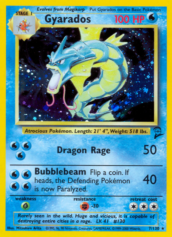 Gyarados - 007/130 - Base Set 2