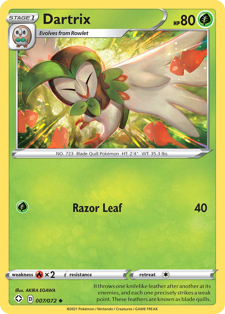 Dartrix - 07/72 - Shining Fates