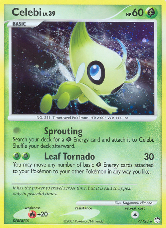 Celebi - 007/123 - Mysterious Treasures