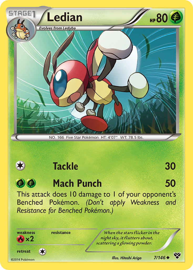 Ledian - 007/146 - XY