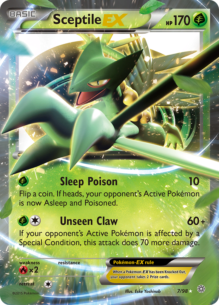 Sceptile-EX - 07/98 - Ancient Origins