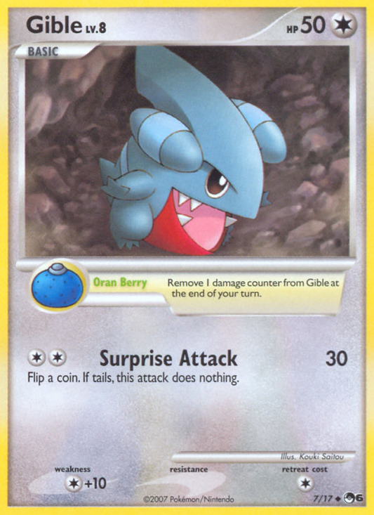 Gible - 07/17 - POP Series 6