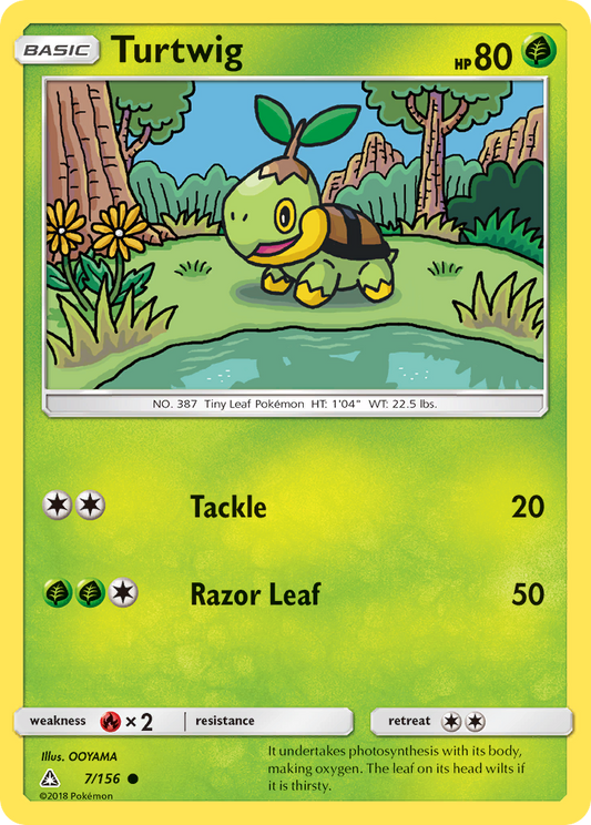 Turtwig - 007/156 - Ultra Prism