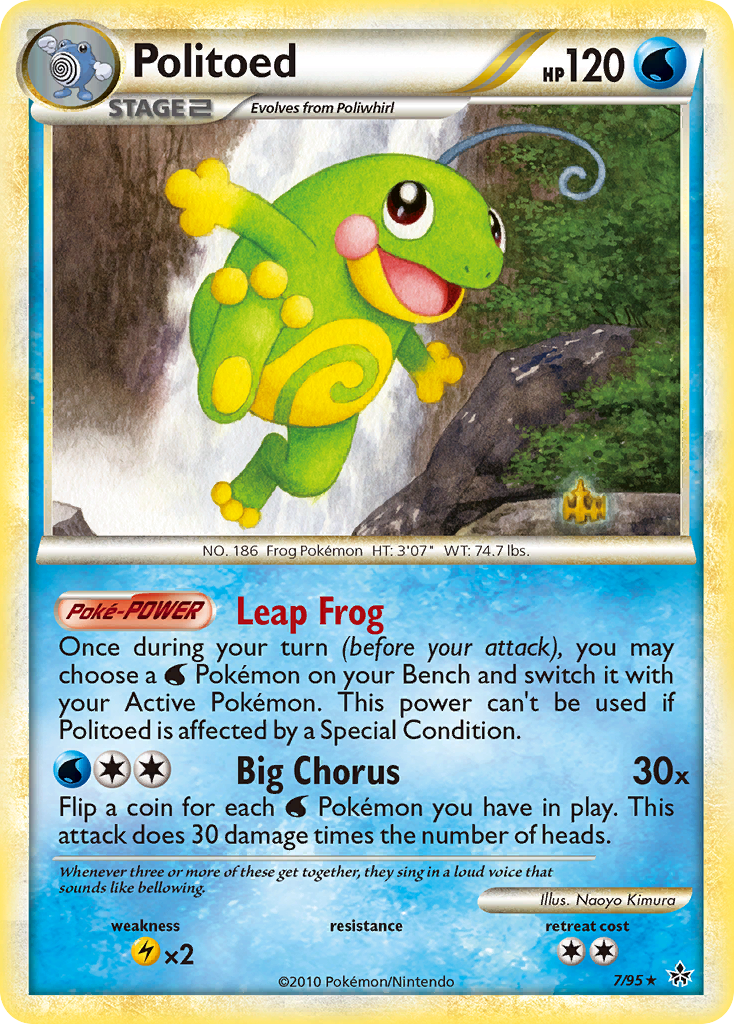 Politoed - 07/95 - HS—Unleashed