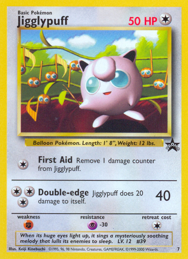 Jigglypuff - 07/53 - Wizards Black Star Promos