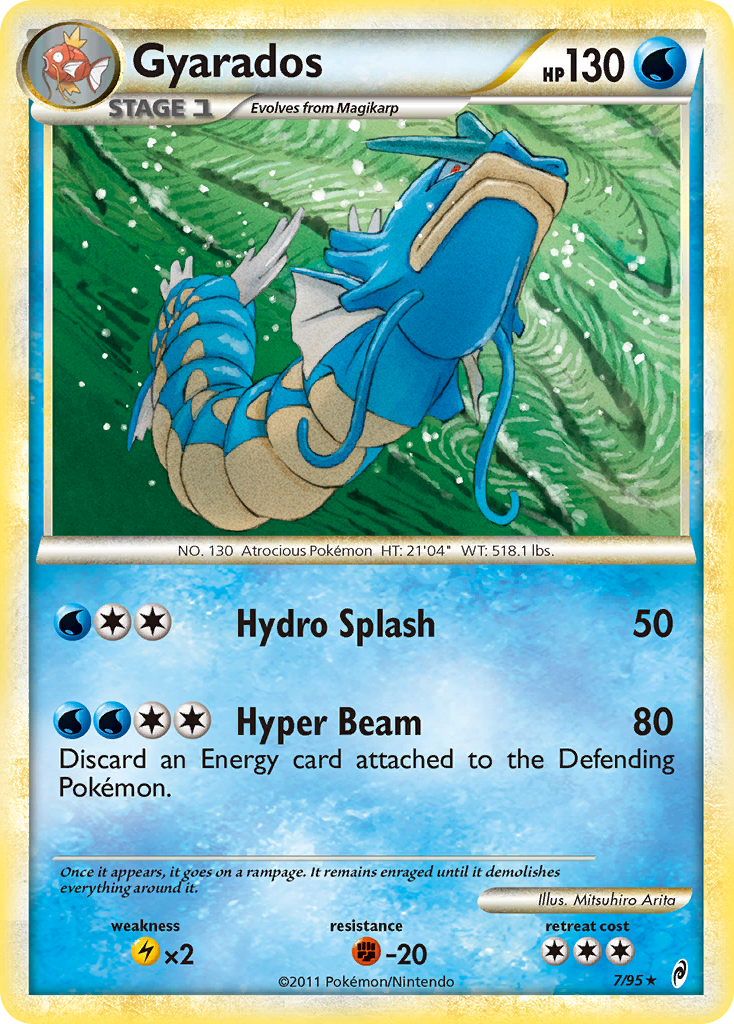 Gyarados - 07/95 - Call of Legends