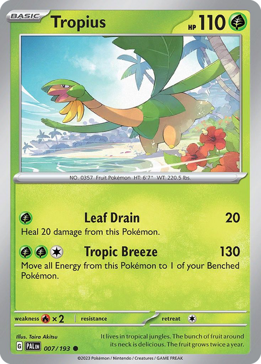 Tropius - 007/193 - Paldea Evolved