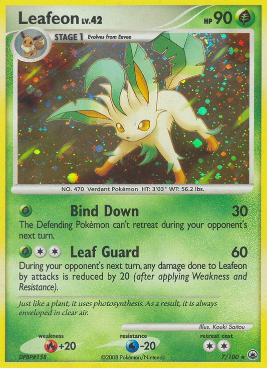 Leafeon - 007/100 - Majestic Dawn