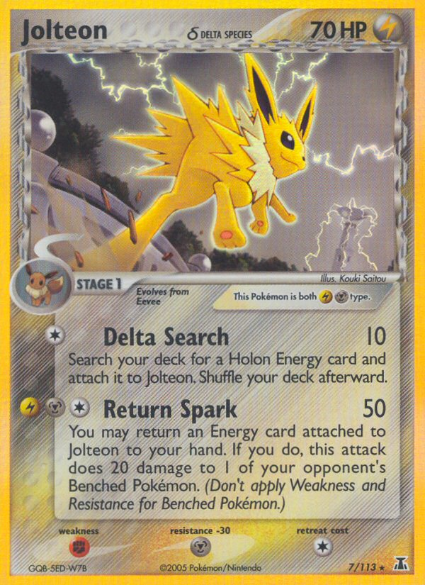 Jolteon ? - 007/113 - Delta Species