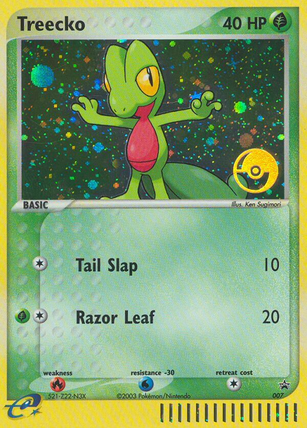 Treecko - 07/40 - Nintendo Black Star Promos