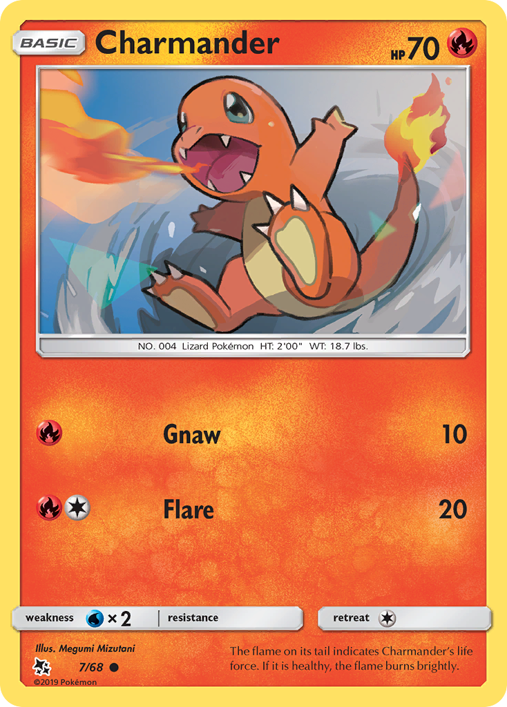 Charmander - 07/68 - Hidden Fates