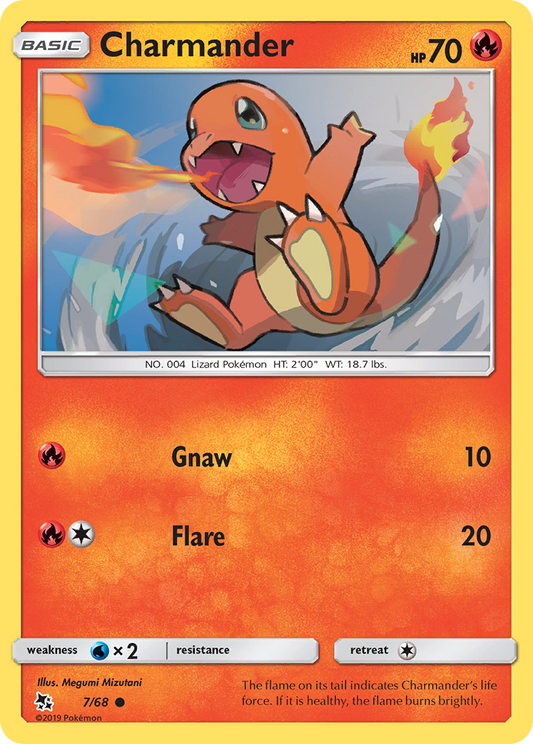 Charmander - 07/68 - Hidden Fates