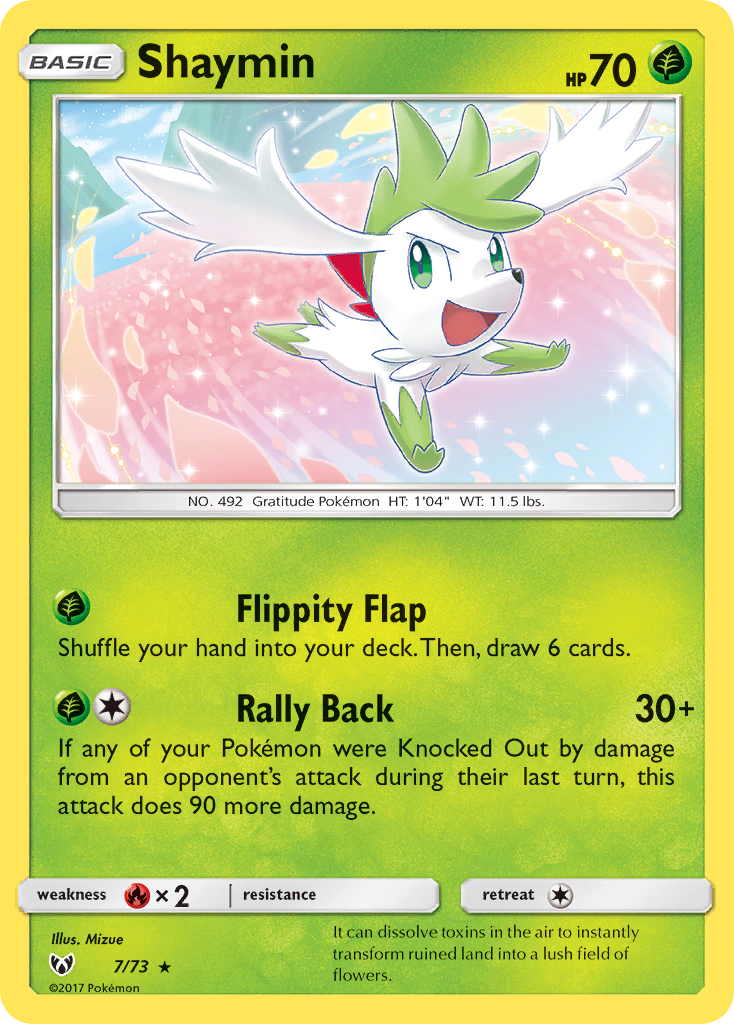 Shaymin - 07/73 - Shining Legends